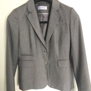 Gray women pantsuit